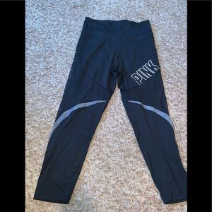 Mesh detailed leggings